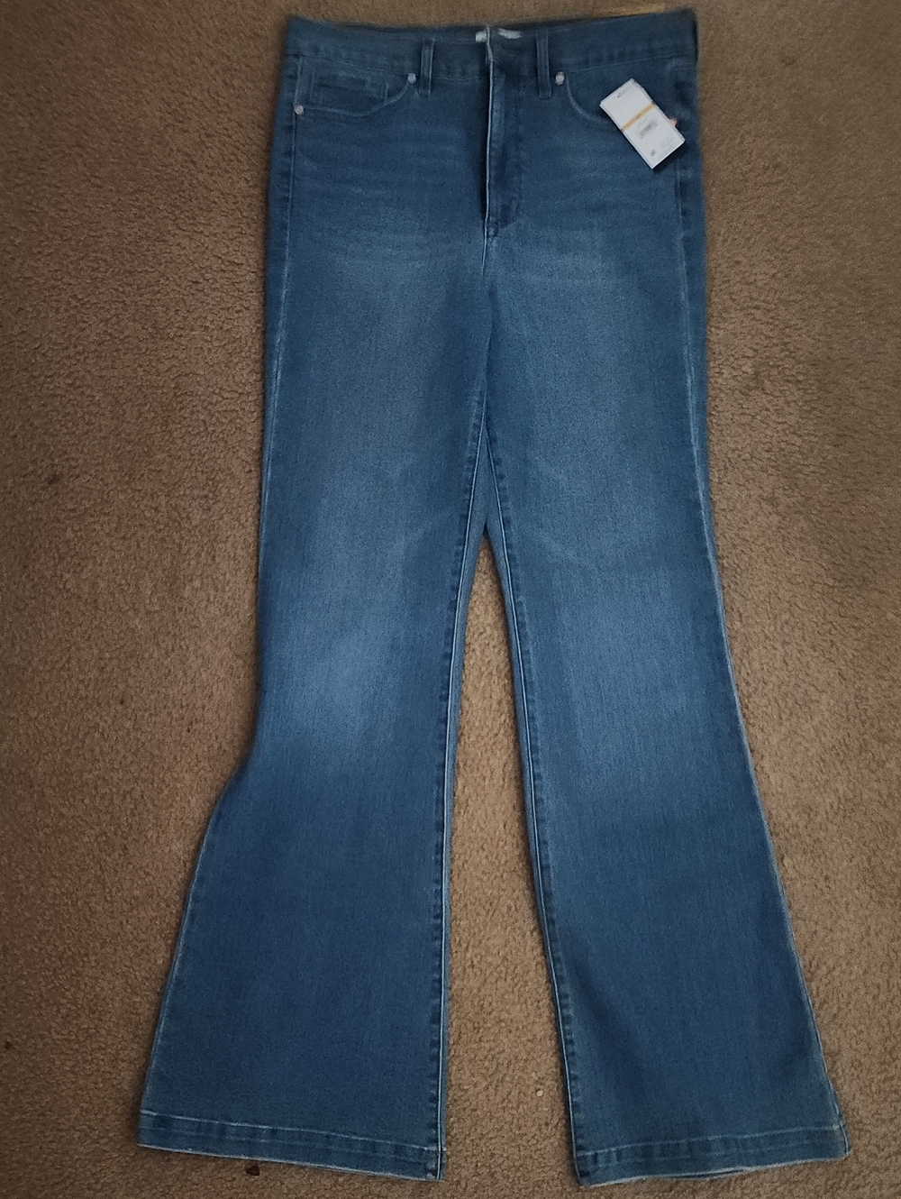 sofia by sofia vergara Blue Flare Wide-Leg Jeans